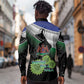 Happy Lesotho Independence Day Long Sleeve Button Shirt Khotso Pula Nala - African Pride