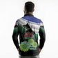 Happy Lesotho Independence Day Long Sleeve Polo Shirt Khotso Pula Nala - African Pride
