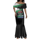 Happy Lesotho Independence Day Mermaid Dress Khotso Pula Nala - African Pride