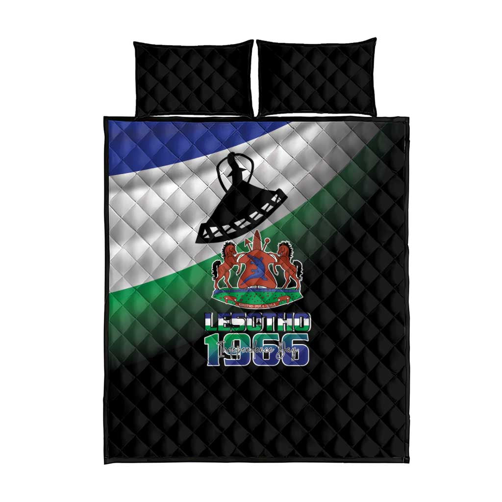 Happy Lesotho Independence Day Quilt Bed Set Khotso Pula Nala - African Pride