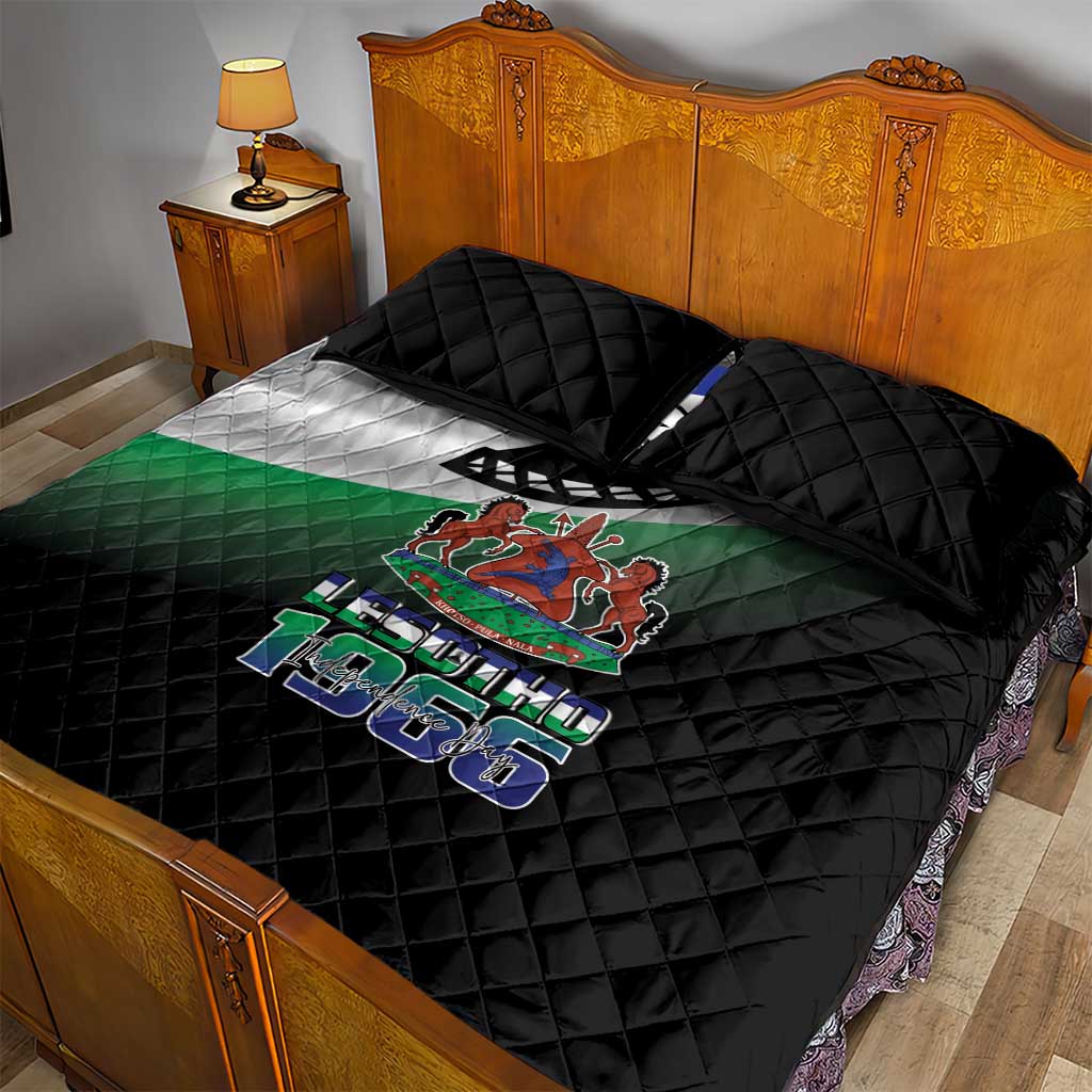 Happy Lesotho Independence Day Quilt Bed Set Khotso Pula Nala - African Pride