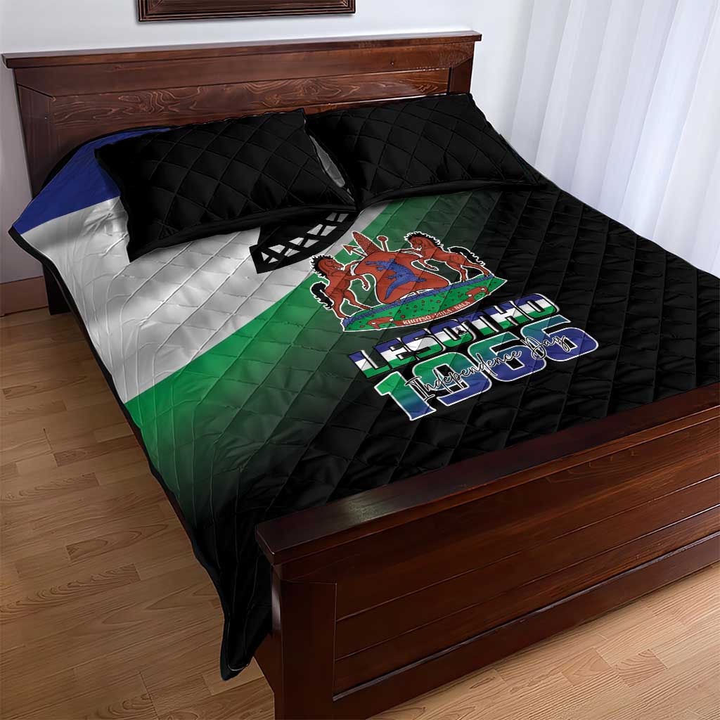 Happy Lesotho Independence Day Quilt Bed Set Khotso Pula Nala - African Pride