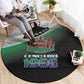 Happy Lesotho Independence Day Round Carpet Khotso Pula Nala - African Pride