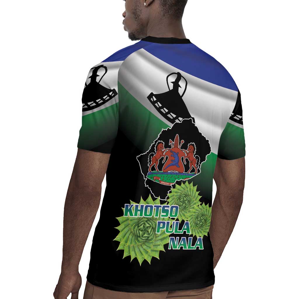 Happy Lesotho Independence Day Rugby Jersey Khotso Pula Nala - African Pride