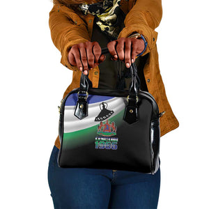 Happy Lesotho Independence Day Shoulder Handbag Khotso Pula Nala - African Pride