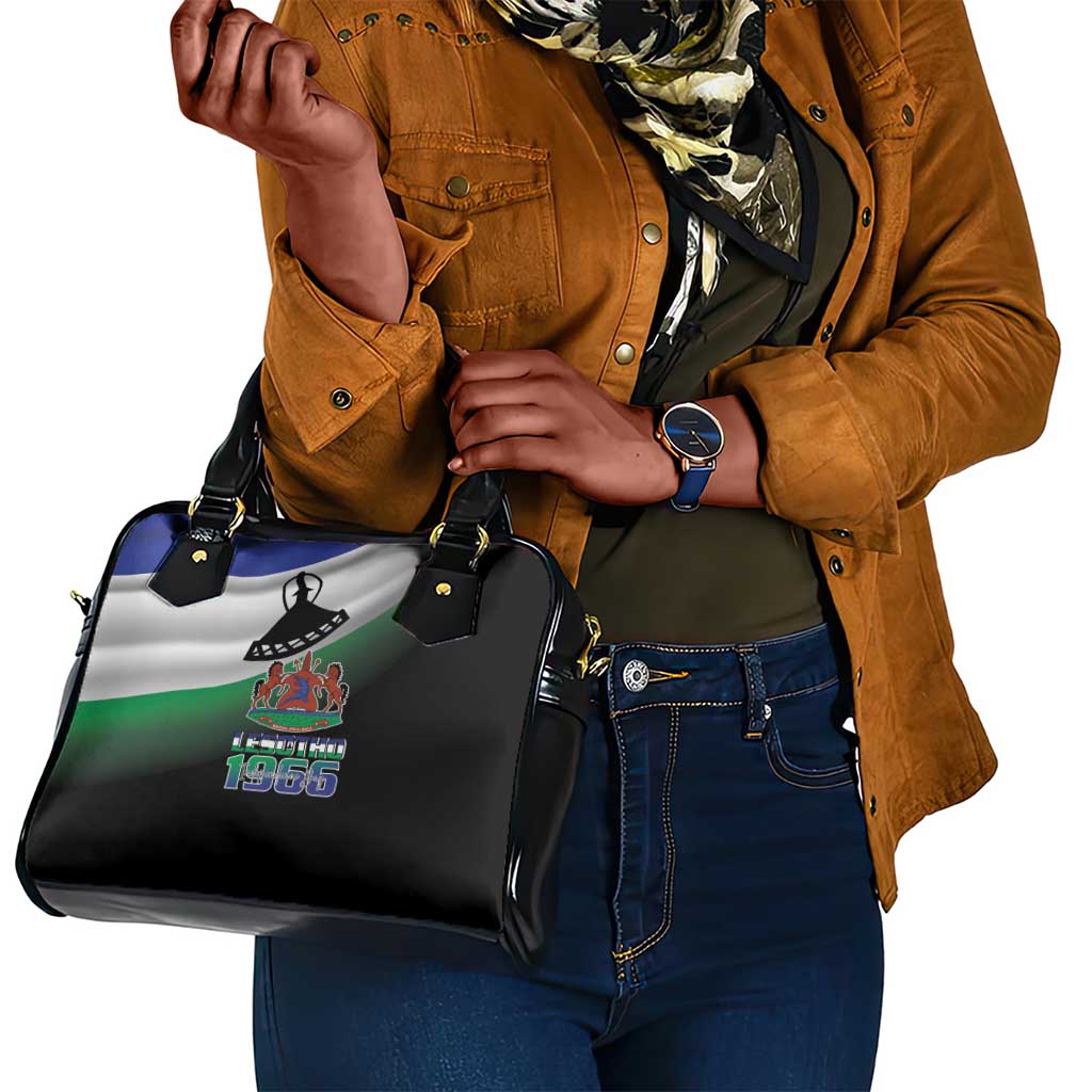 Happy Lesotho Independence Day Shoulder Handbag Khotso Pula Nala - African Pride