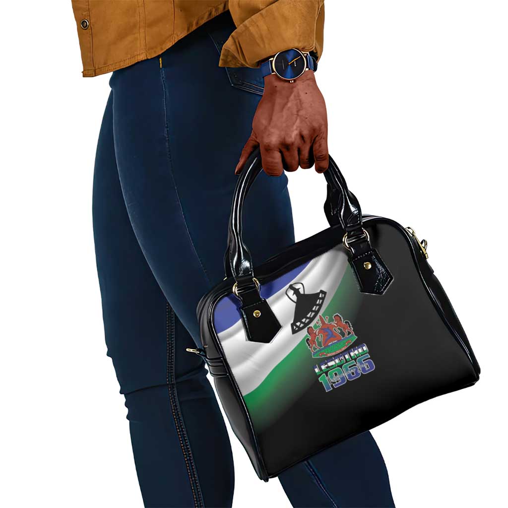 Happy Lesotho Independence Day Shoulder Handbag Khotso Pula Nala - African Pride