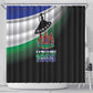 Happy Lesotho Independence Day Shower Curtain Khotso Pula Nala - African Pride