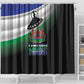 Happy Lesotho Independence Day Shower Curtain Khotso Pula Nala - African Pride