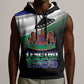 Happy Lesotho Independence Day Sleeveless Hoodie Khotso Pula Nala - African Pride