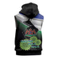Happy Lesotho Independence Day Sleeveless Zip Hoodie Khotso Pula Nala - African Pride