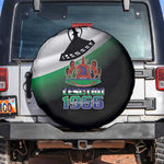 Happy Lesotho Independence Day Spare Tire Cover Khotso Pula Nala - African Pride