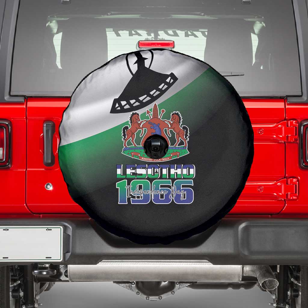 Happy Lesotho Independence Day Spare Tire Cover Khotso Pula Nala - African Pride