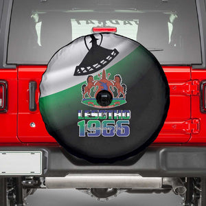 Happy Lesotho Independence Day Spare Tire Cover Khotso Pula Nala - African Pride