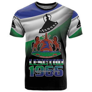Happy Lesotho Independence Day T shirt Khotso Pula Nala - African Pride