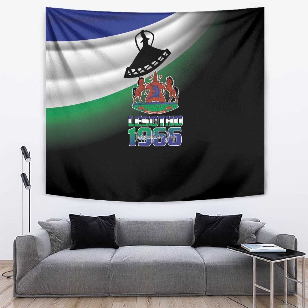 Happy Lesotho Independence Day Tapestry Khotso Pula Nala - African Pride
