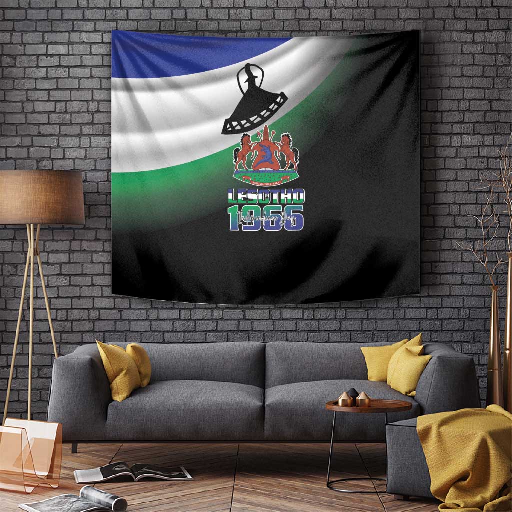 Happy Lesotho Independence Day Tapestry Khotso Pula Nala - African Pride