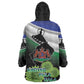 Happy Lesotho Independence Day Wearable Blanket Hoodie Khotso Pula Nala - African Pride