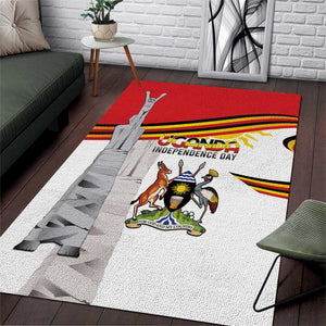 Uganda Independence Day Area Rug Independence Monument - African Pride