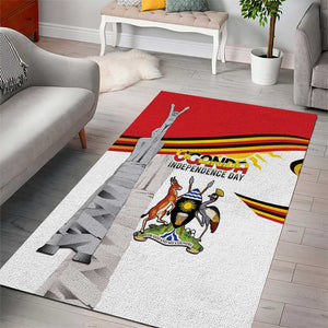 Uganda Independence Day Area Rug Independence Monument - African Pride