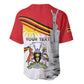 Uganda Independence Day Personalized Baseball Jersey Independence Monument - African Pride