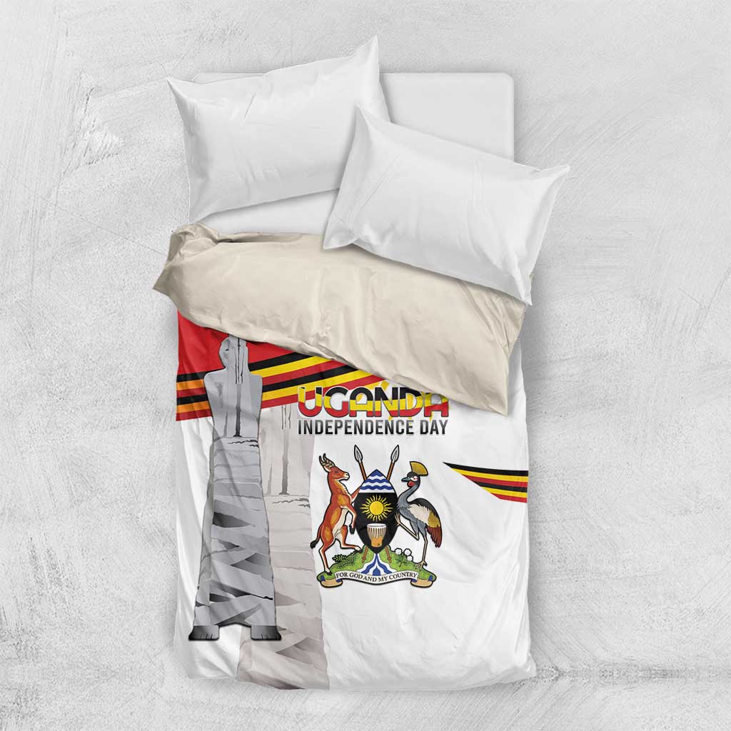 Uganda Independence Day Bedding Set Independence Monument - African Pride