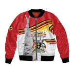 Uganda Independence Day Personalized Bomber Jacket Independence Monument - African Pride