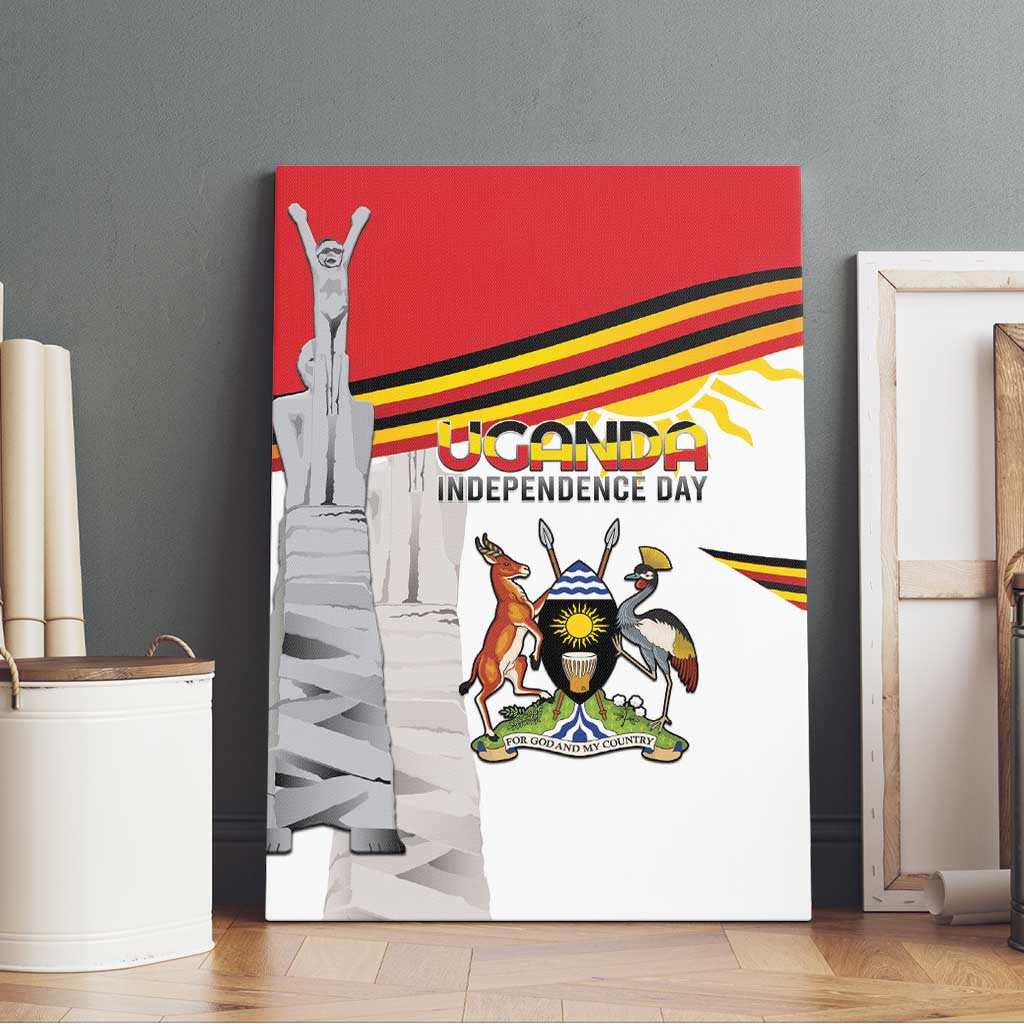 Uganda Independence Day Canvas Wall Art Independence Monument - African Pride