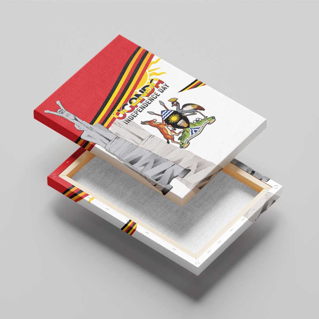 Uganda Independence Day Canvas Wall Art Independence Monument - African Pride