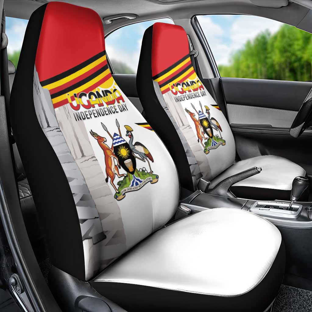 Uganda Independence Day Car Seat Cover Independence Monument - African Pride