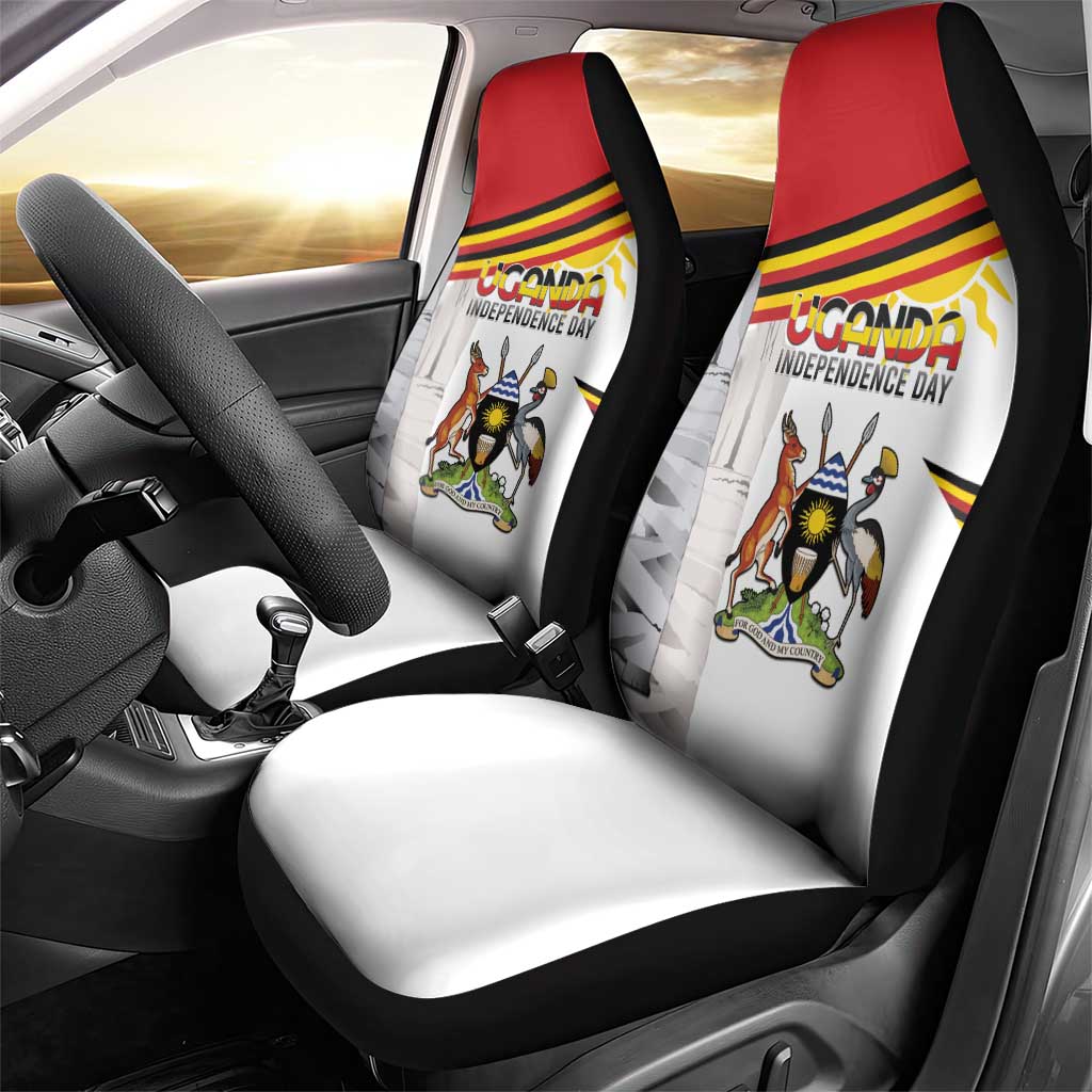 Uganda Independence Day Car Seat Cover Independence Monument - African Pride