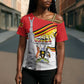 Personalized Uganda Independence Day Cross Shoulder Shirt Independence Monument - Coat Of Arms