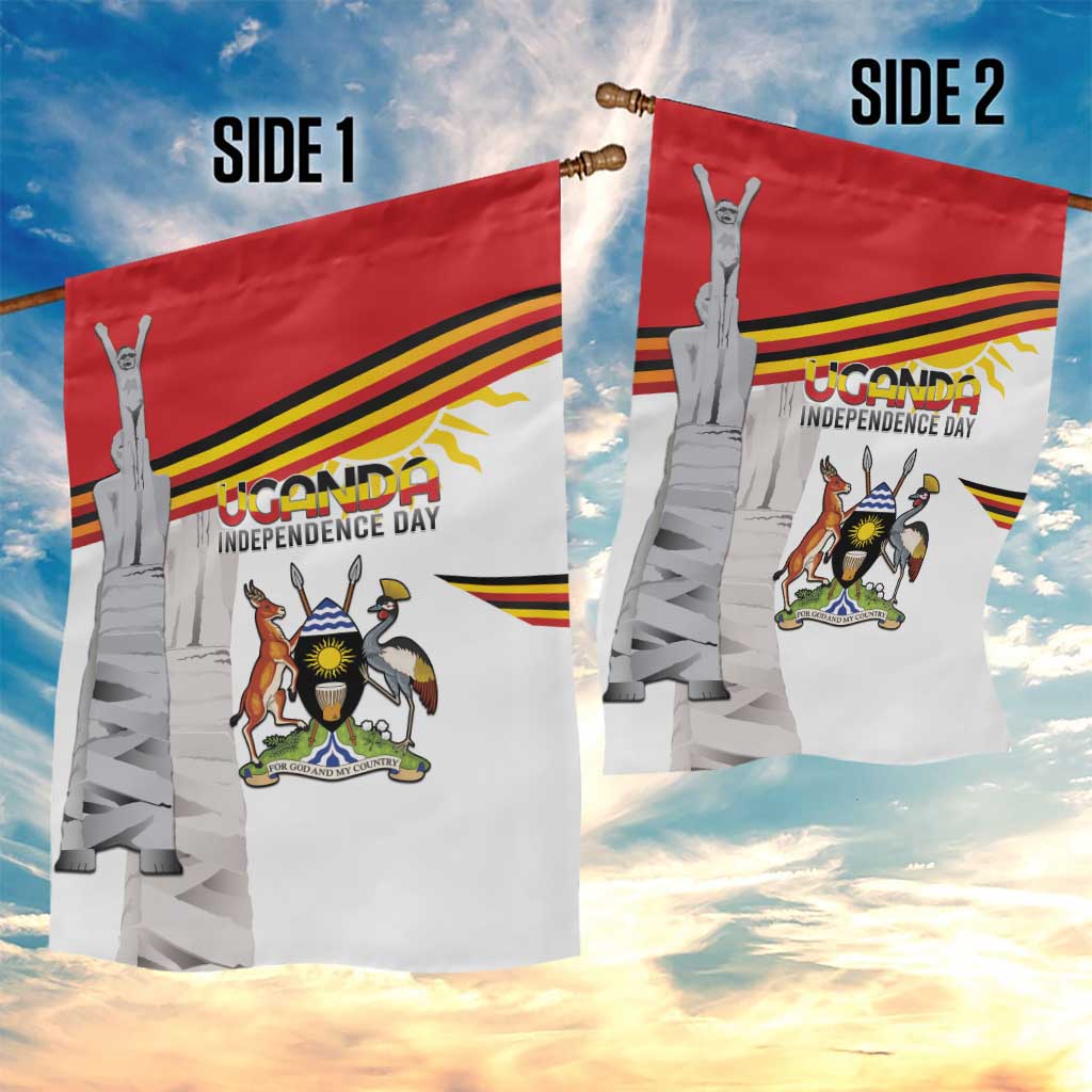 Uganda Independence Day Garden Flag Independence Monument - African Pride