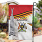 Uganda Independence Day Garden Flag Independence Monument - African Pride