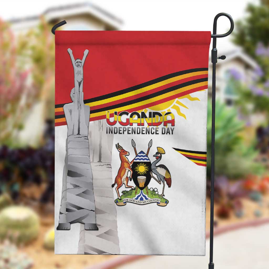 Uganda Independence Day Garden Flag Independence Monument - African Pride