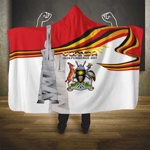 Uganda Independence Day Hooded Blanket Independence Monument - African Pride
