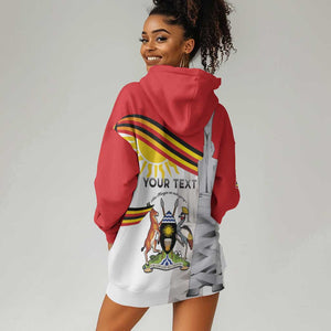 Uganda Independence Day Personalized Hoodie Dress Independence Monument - African Pride