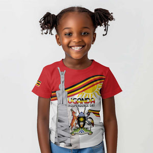 Uganda Independence Day Personalized Kid T shirt Independence Monument - African Pride