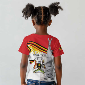 Uganda Independence Day Personalized Kid T shirt Independence Monument - African Pride