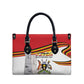 Uganda Independence Day Leather Bag Independence Monument - Coat Of Arms