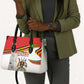 Uganda Independence Day Leather Bag Independence Monument - Coat Of Arms