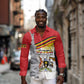 Uganda Independence Day Personalized Long Sleeve Button Shirt Independence Monument - African Pride