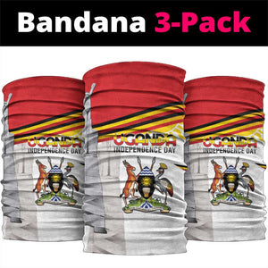 Uganda Independence Day Neck Gaiter Independence Monument - African Pride