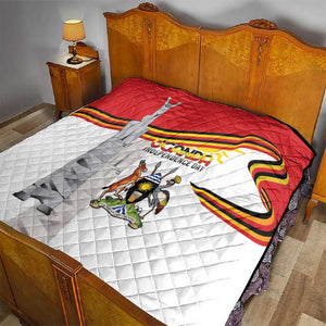 Uganda Independence Day Quilt Independence Monument - African Pride