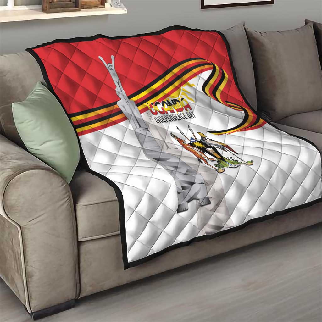 Uganda Independence Day Quilt Independence Monument - African Pride