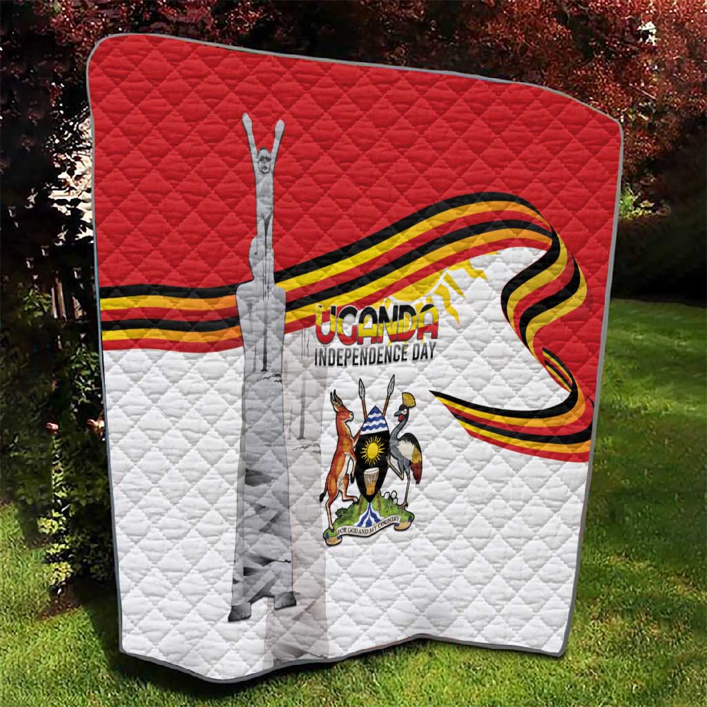 Uganda Independence Day Quilt Independence Monument - African Pride