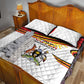 Uganda Independence Day Quilt Bed Set Independence Monument - African Pride