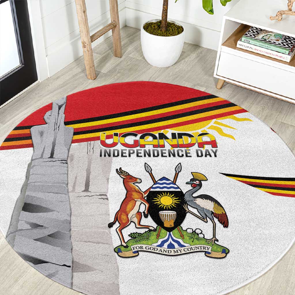 Uganda Independence Day Round Carpet Independence Monument - African Pride