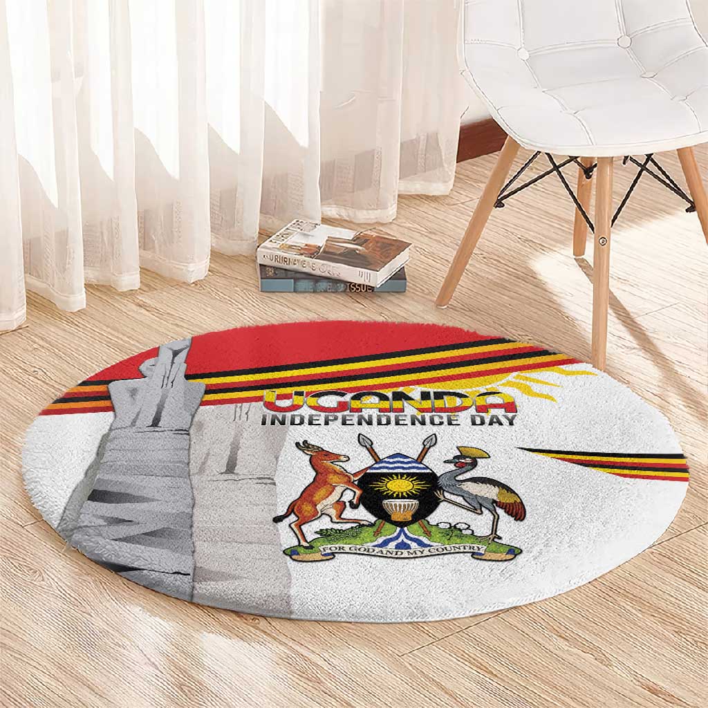 Uganda Independence Day Round Carpet Independence Monument - African Pride