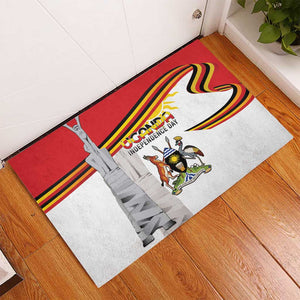 Uganda Independence Day Rubber Doormat Independence Monument - African Pride